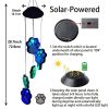 Paw Print Solar Wind Chimes For Outside