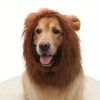 Adjustable Lion Wig with Ears for Dogs - Cute and Fun Mane Costume