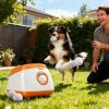 Automatic Dog Ball Launcher with 26-79 FT Distance, Orange