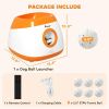 Automatic Dog Ball Launcher with 26-79 FT Distance, Orange