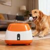 Automatic Dog Ball Launcher with 26-79 FT Distance, Orange