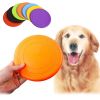 Flying Disk Safety TPR Pet Interactive Toys