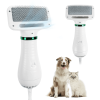 Hair dryer 2 and 1 Pet Dryer with Slicker Brush