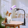 Hair Dryer Holder Hands 360 Degrees Rotatable Hands-Free Hair Dryer Stand Aluminum Alloy