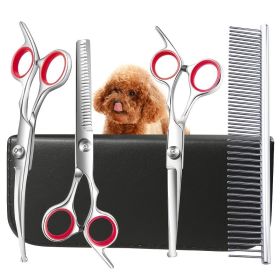 Stainless Steel Professional Pet Grooming Tools; Pet Hair Scissors set
