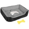 Dog Bed Soft Warm Fleece Cozy Nest Sofa Bed Cushion