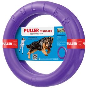 Puller Outdoor Dog Ring Toys Fetch Toy For Outside 2 Rings