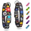 Nylon Dog Collar Adjustable with Durable Plastic Buckle Nasa