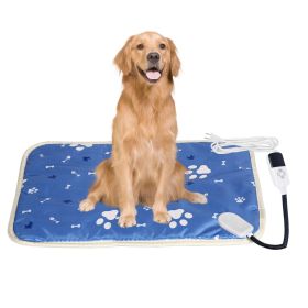 Pet Heating Pad Electric Dog Cat Heating Mat Waterproof Warming Blanket with 9 Heating Levels