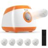 Automatic Dog Ball Launcher with 26-79 FT Distance, Orange