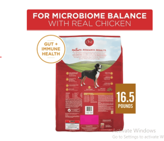 Purina One Dry Dog Food for Adult Dogs High Protein, Real Chicken & Rice 16.5 lb