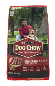 Purina Dog Chow Complete Real Beef, 44 lb Bag