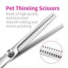 Stainless Steel Professional Pet Grooming Tools; Pet Hair Scissors set