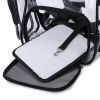 Transparent Pet Backpack Carrier for Small Dog Kittens Breathable Mesh Window Travel Carrier Bag Weight up To 10lbs