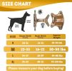 Tactical Dog Harness with Handle Medium for Pets; Desert Color Camo Dog Harness for Training and Working