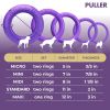 Puller Outdoor Dog Ring Toys Fetch Toy For Outside 2 Rings