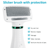 Hair dryer 2 and 1 Pet Dryer with Slicker Brush