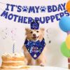 Dog Birthday Bandana Hat Set Birthday Party Birthday Banner Decoration
