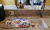 Maltipoo The Chef Dish Drying Mat Absorbent Dish Drying Mat