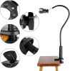Hair Dryer Holder Hands 360 Degrees Rotatable Hands-Free Hair Dryer Stand Aluminum Alloy