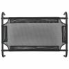 Elevated Dog Bed Black S Textilene