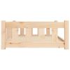 Dog Bed 37.6"x25.8"x11" Solid Wood Pine