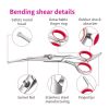 Stainless Steel Professional Pet Grooming Tools; Pet Hair Scissors set