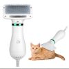 Hair dryer 2 and 1 Pet Dryer with Slicker Brush