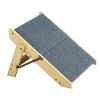 VEVOR Wood Pet Stairs/Pet Steps, 2-in-1 Foldable Wooden Stair for Beds, Sofa and Cars, Stairs & Ramp with 2 Steps for Small Medium Large Pet