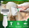Hair dryer 2 and 1 Pet Dryer with Slicker Brush