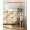 Dog Bathtub, Elevated Dog Bath Tub, Collapsible Pet Bathing Grooming Wash Station
