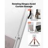 Dog Door for Sliding Glass Door, 91 to 96 in Adjustable Height, Aluminum Alloy Frame