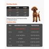 Dog Door for Sliding Glass Door, 91 to 96 in Adjustable Height, Aluminum Alloy Frame