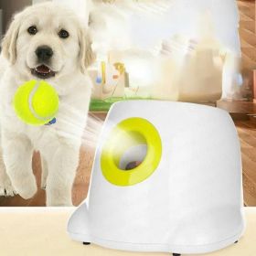 Dog launcher interactive toy tennis ball throwing machine