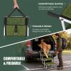 Foldable Dog Ramp for Cars, SUVs, Trucks, Portable Pet Dog Stairs for Large Dogs with Non-Slip Surface