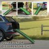 Folding Dog Ramp for Car, 61 Inches Portable Pet Ramp with Non Slip Grass Surface, Raised Side Rails
