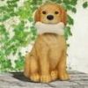 Mainstays Outdoor Labrador With Bone Garden Decor Weather-Resistant