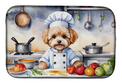 Maltipoo The Chef Dish Drying Mat Absorbent Dish Drying Mat