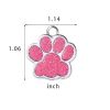Pet ID Tags Footprint  Dog Tag