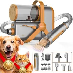 PETVACCO Pet Grooming Vacuum Hair Dryer & Nail Grinder Kit