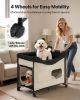 VEVOR Elevated Lounge Pet Bed, Foldable Bunk Dog Bed