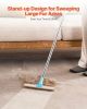 VEVOR Pet Hair Carpet Rake, Adjustable Long Handle Pet Hair Removal Broom