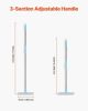 VEVOR Pet Hair Carpet Rake, Adjustable Long Handle Pet Hair Removal Broom