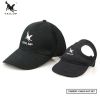 Adjustable Buckle Design Outdoor Wear-Resistant Dog Hat With Ear Holes