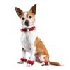 Christmas Pet Ring Bell Decorative Set Holiday Dressing Dog Neck Fringe with Foot Cover Bell Set