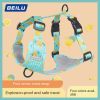 Harnesses; New style dog chest strap vest type big dog chest strap explosion-proof flush walking dog rope reflective pet traction rope