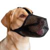Pet Muzzle Mask Soft Mesh Muzzle Adjustable Dog Mouth Cover