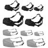 Pet Muzzle Mask Soft Mesh Muzzle Adjustable Dog Mouth Cover