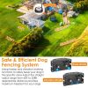 Electric Wireless Dog Fence System With GPS Location Monitor Collar Receiver