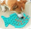 Silicone Lick Mat For Pet Dogs Slow Food Plate